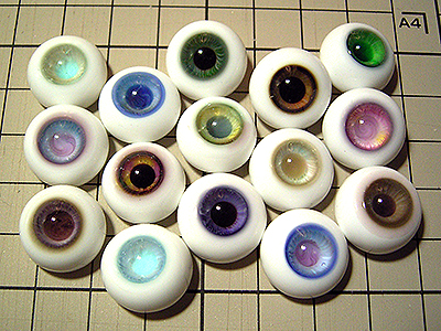 ◇グラスアイ(人形用義眼)のサイト◇グラスアイねこひげ工房◇GLASS