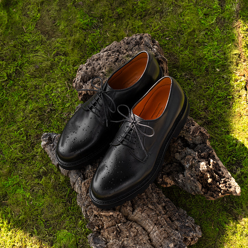 NEW】98348 / BLACK CILP WASH LEATHER (COMMANDO EVA SOLE) - Jalan