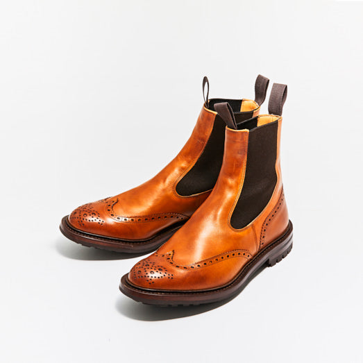ブーツ | M2754 HENRY / 1001 BURNISHED (COMMANDO SOLE) - Tricker's