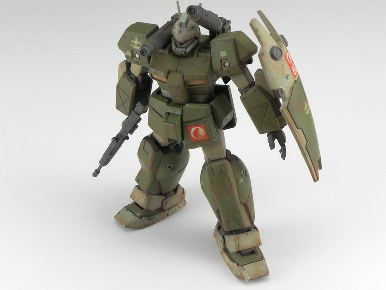 G-Work of The Day: HGUC 1/144 RGC-83 GM Cannon II Weathering Ver