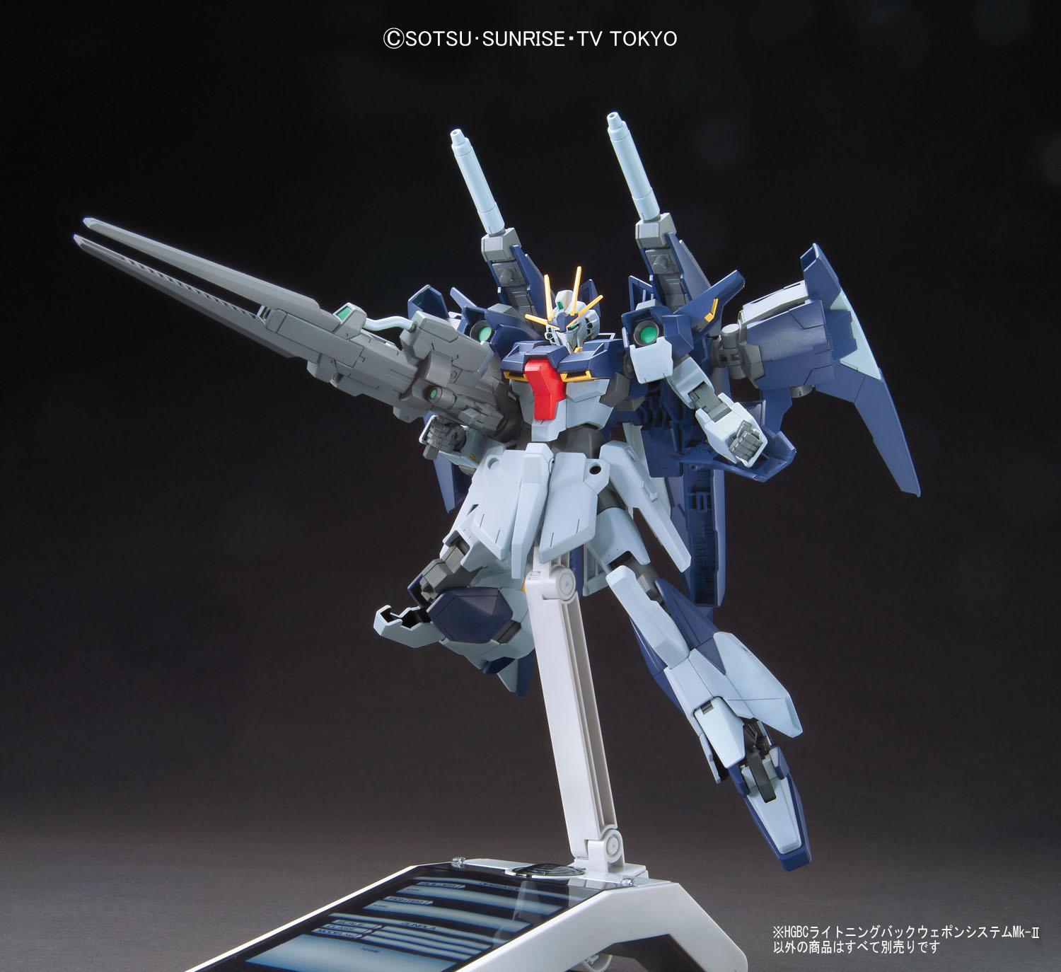 HGBC 1/144 LIGHTNING BACK WEAPON SYSTEM Mk-II UPDATE Many Official