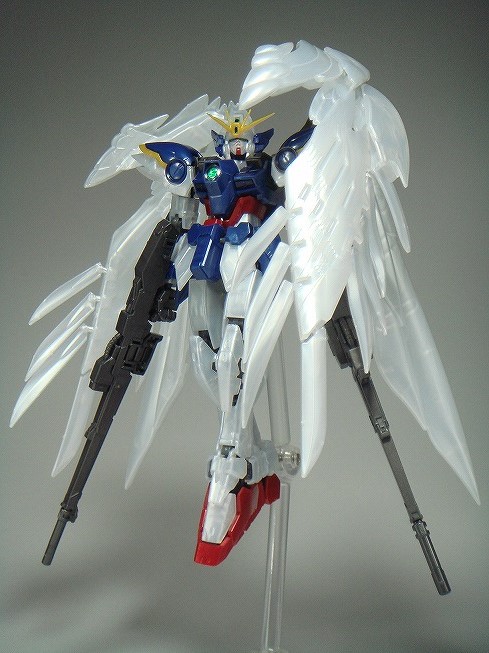 Gunpla EXPO] RG 1/144 Wing Gundam Zero EW Pearl Gloss Ver. Full