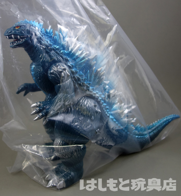 マルサン／ゴジラ（1999）350 クラシックブルーver.（目：赤／黄