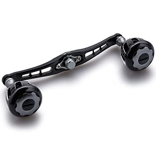 HEIGHTEN 120mm リール ハンドル 32mmノブ搭載 シマノ ダイワ アブ