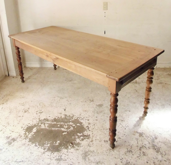 フランスアンティークテーブルwn (ta024-041)<Font Color=