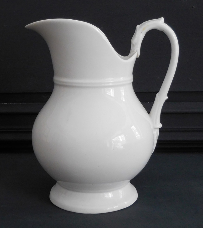 フランスアンティーク陶器ピッチャー(K-ce202)<Font Color=