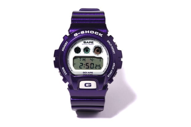 A Bathing Ape x CASIO G-SHOCK DW-6900 | Hypebeast