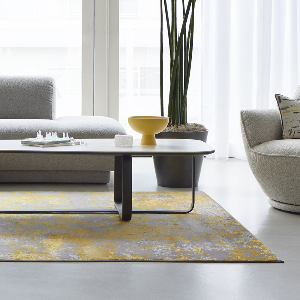 JAB（ジャブ）ラグ「KALAHARI カラハリ」150X200cm 全3色 防炎【受注