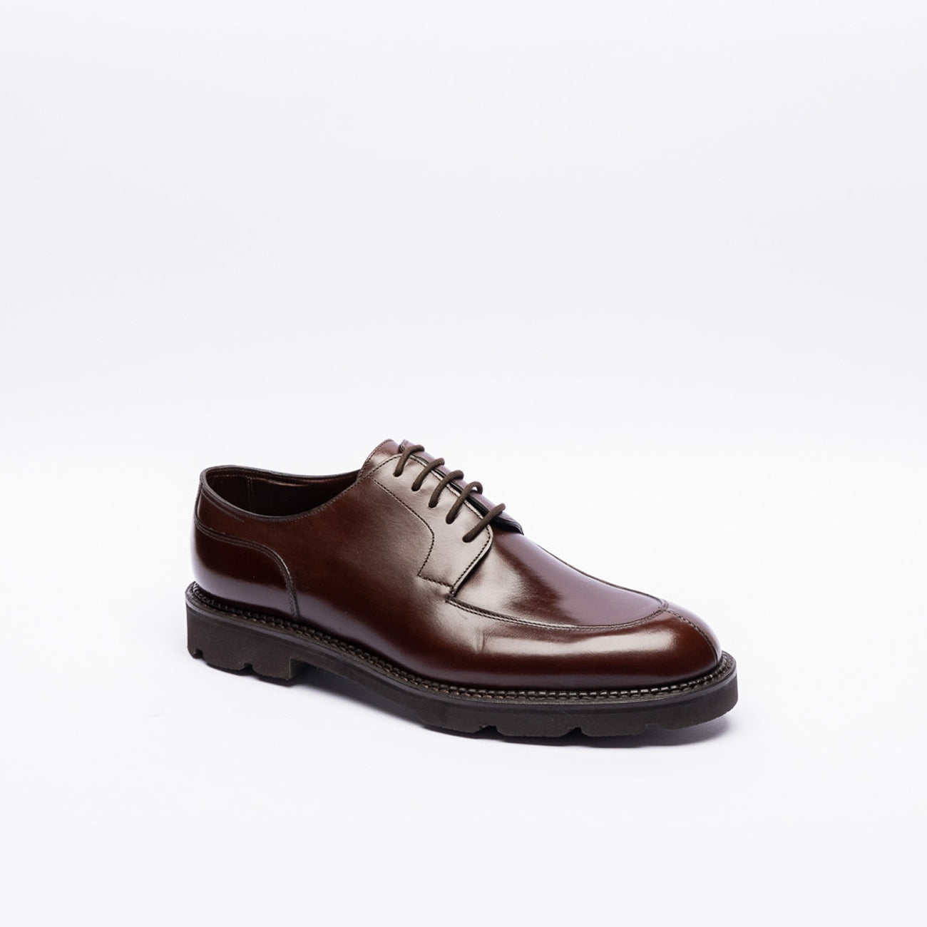 John Lobb dark oak calf derby shoe – Iliprandi Milano