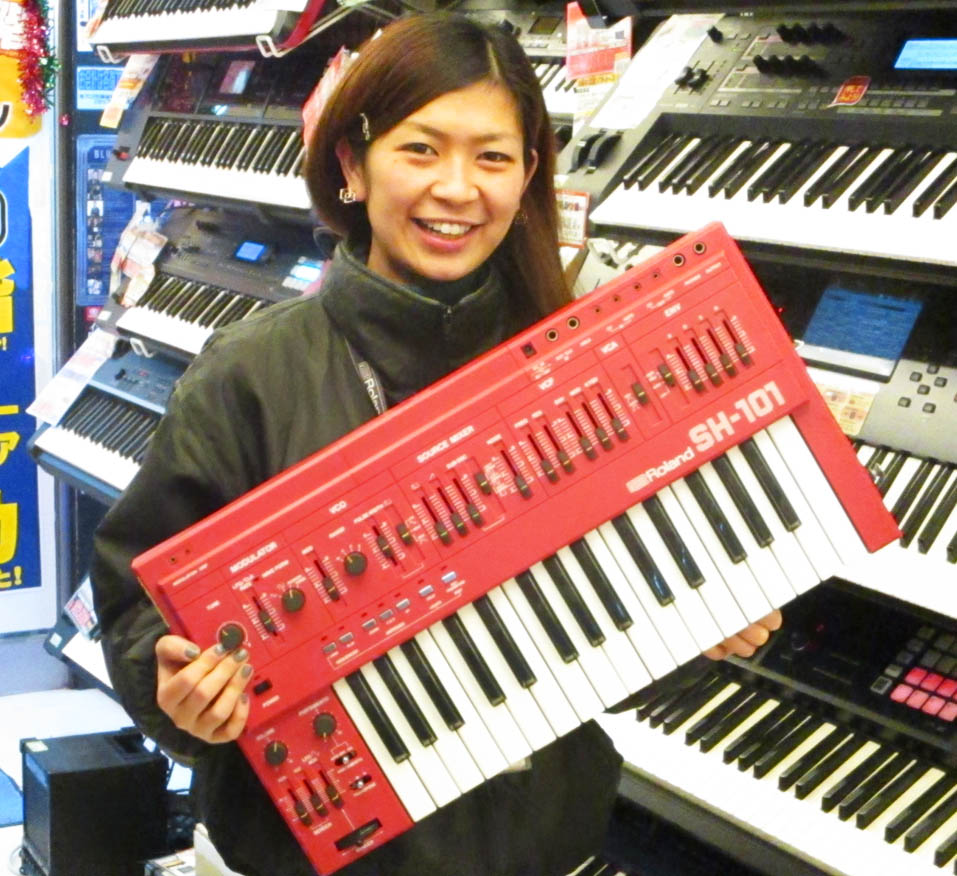 デジタル中古新着情報!!】ROLAND SH-101 RED | イシバシ楽器スタッフブログ