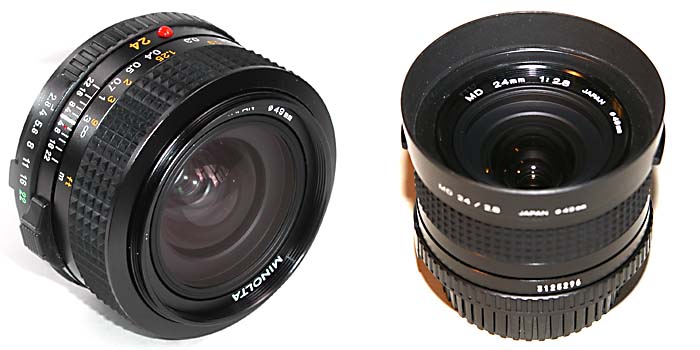 MINOLTA New MD 24mm F2.8