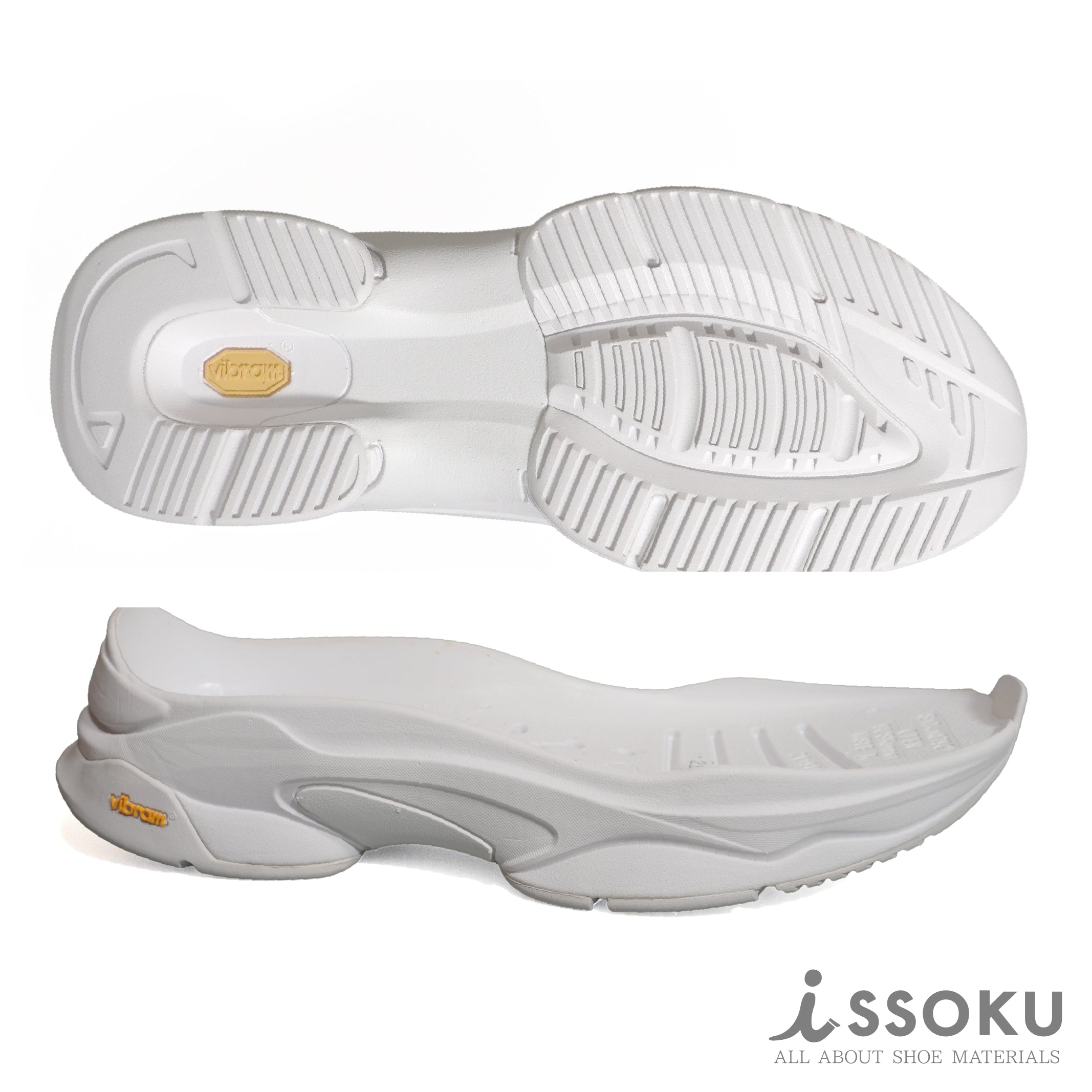 Vibram®︎ソール #879C【90's Runner】ホワイト – issoku
