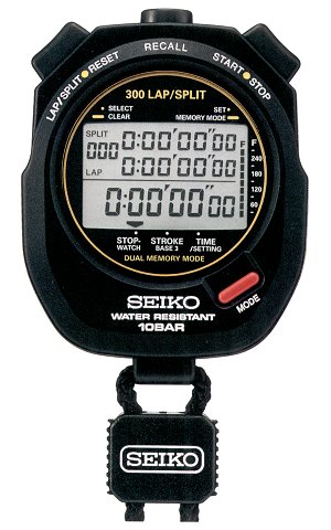 SEIKO PROSPEX STOP WATCH SVAS003 [Junk扱い品]／水辺のスポーツ計測