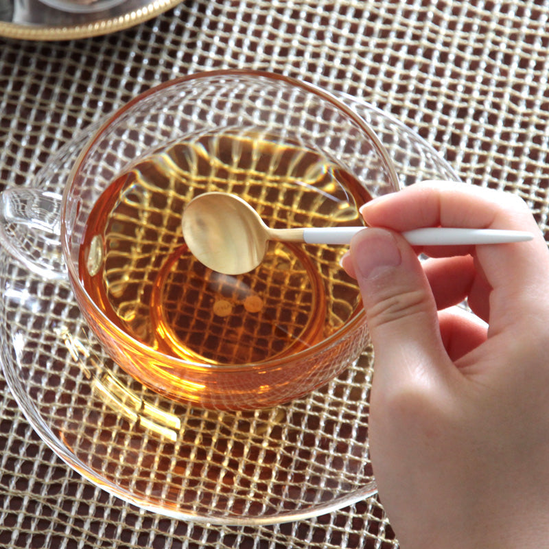 ティースプーン | GOA ホワイト ゴールド | クチポール カトラリー