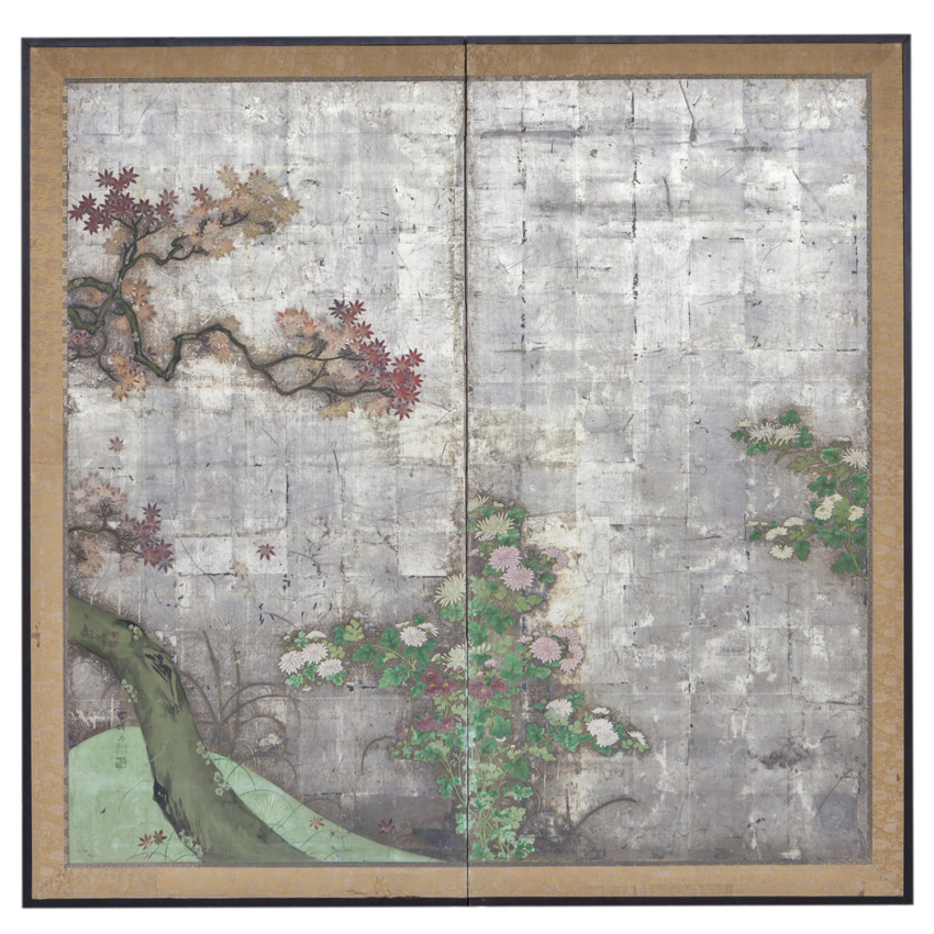 古美術 鐘ヶ江 - Collections -: 屏風アーカイブ