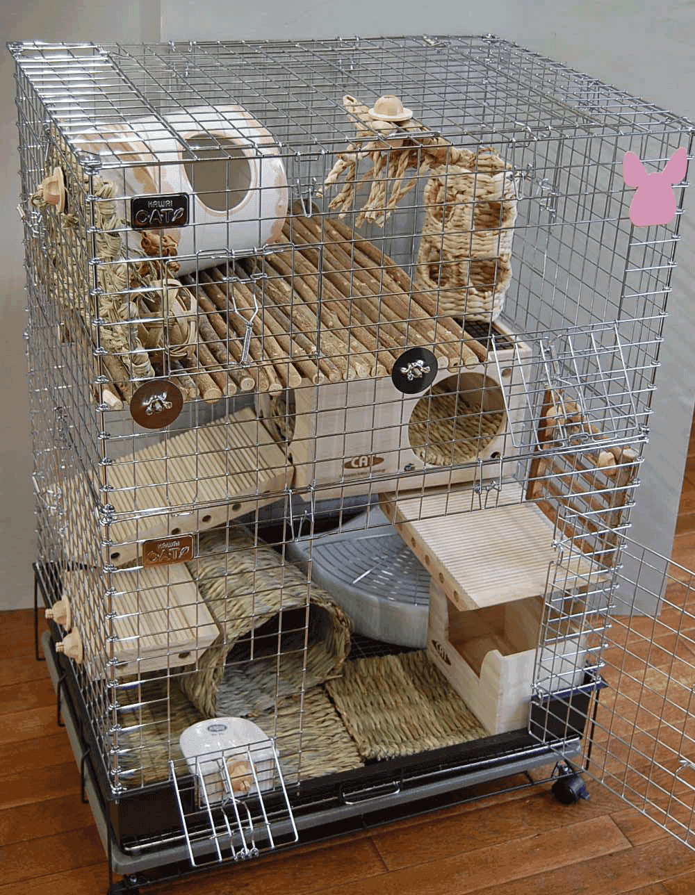 チンチラ向けレイアウト｜【KAWAI】わらっこ倶楽部・そのまんま天