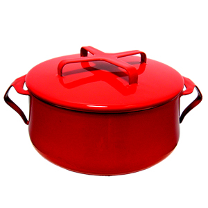 ダンスク コベンスタイル 両手鍋23cm チリレッド 834301の