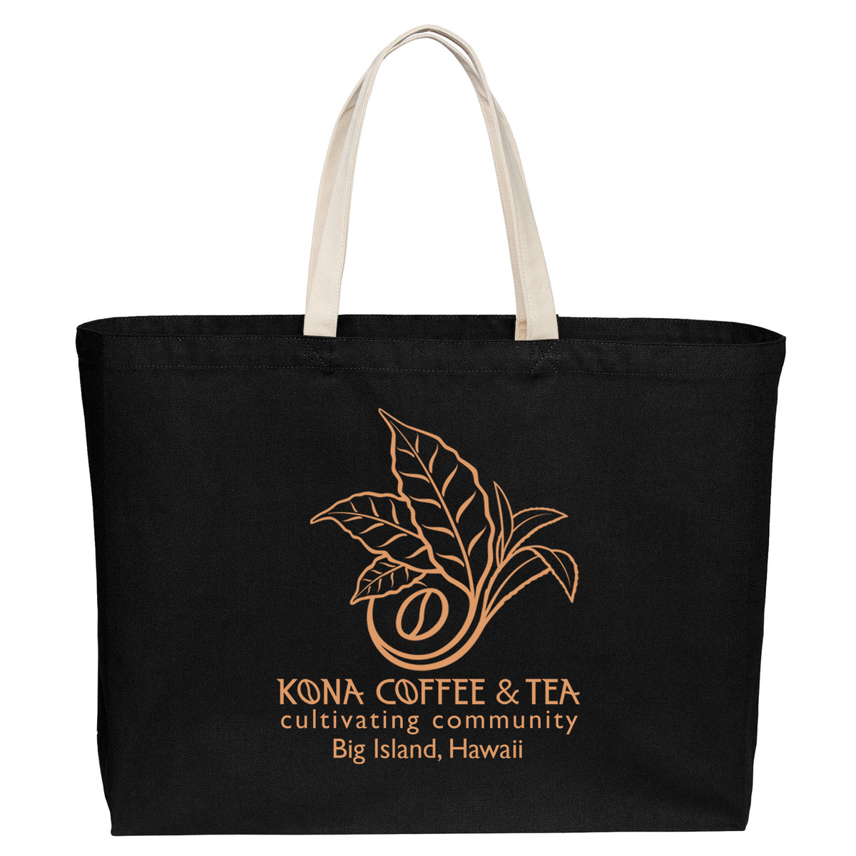 Canvas Tote Bag – Kona Coffee & Tea
