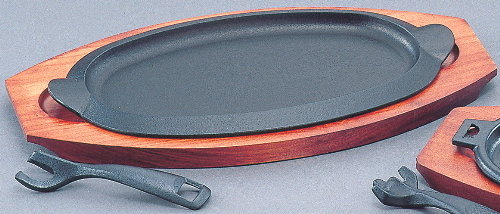 岩鋳・ステーキ皿／本場盛岡南部鉄器／こだわりやさん．com