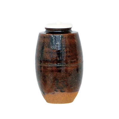 茶入 大名物 古瀬戸 鎗の鞘写【販売】-茶道具は京都しみず孔昌堂