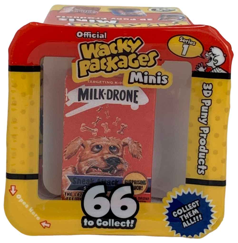 Wacky Packages Minis - Milk-Drone (plus 4 Mystery) – Knick Knack