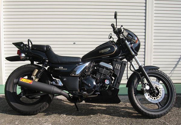 カワサキ・エリミネーター250用ワンオフマフラー