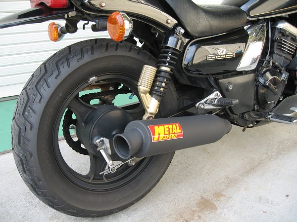 カワサキ・エリミネーター250用ワンオフマフラー