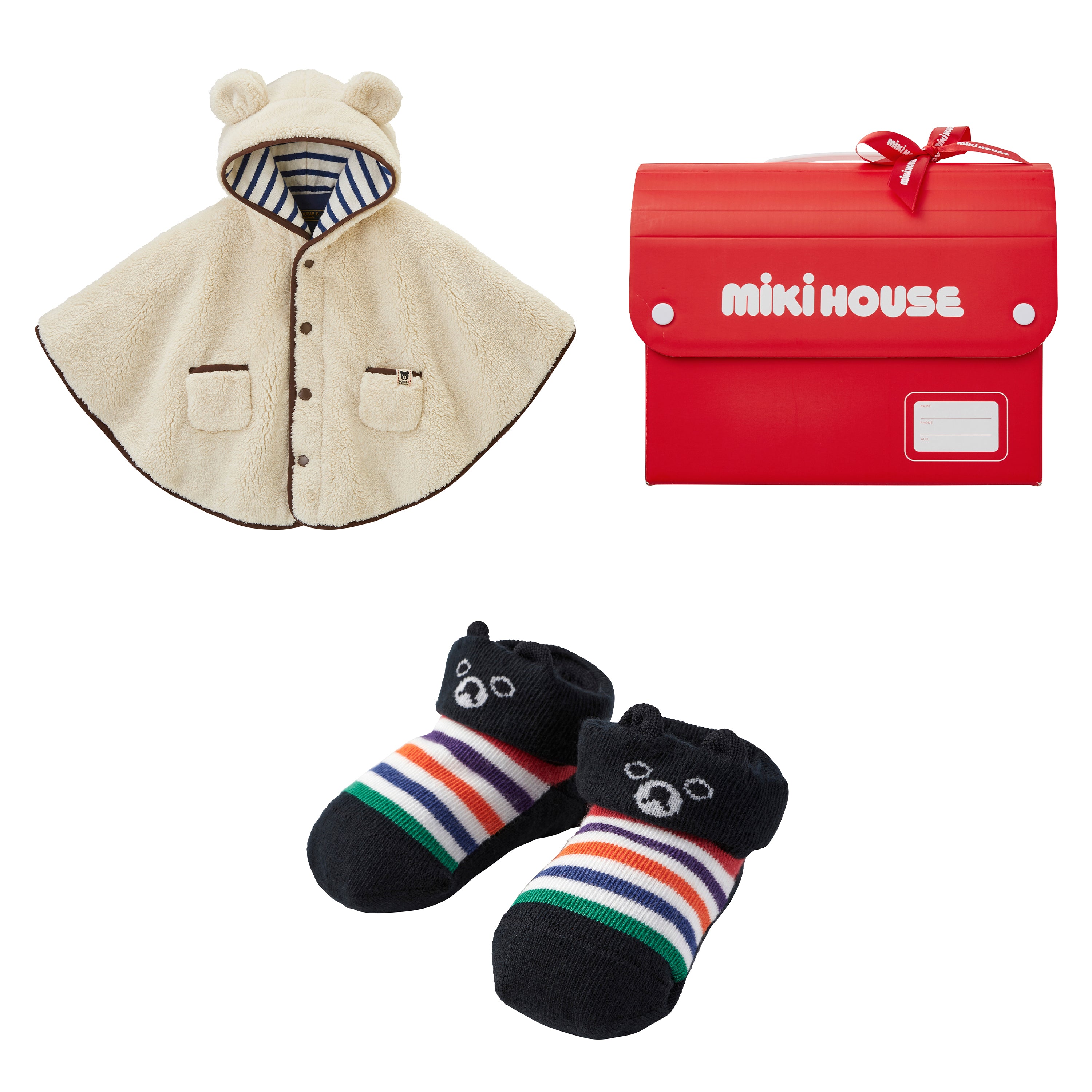 WEB限定】マント・ソックスセット【BOX付き】 – ミキハウス