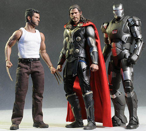 Review and photos of The Dark World Thor sixth scale action