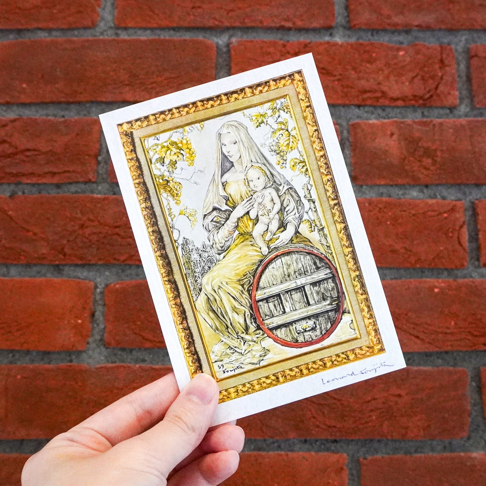 ポストカード《クリスマスカード》 – 軽井沢安東美術館