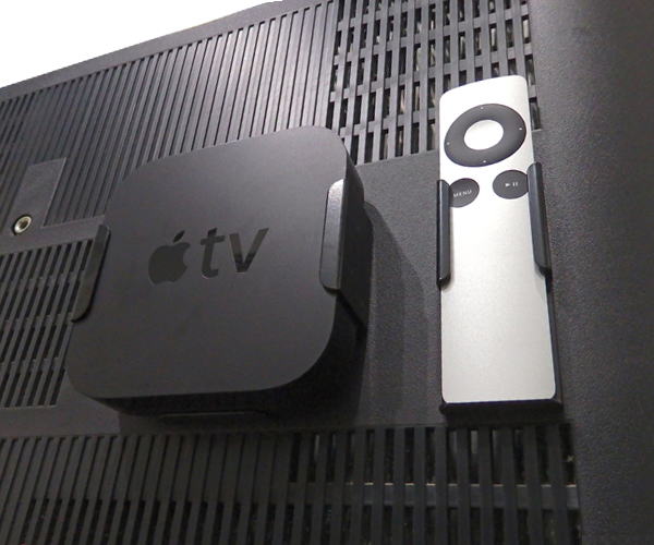 NBROS JAPAN -AppleTV 第3世代専用マウント＋リモコンホルダーセット-