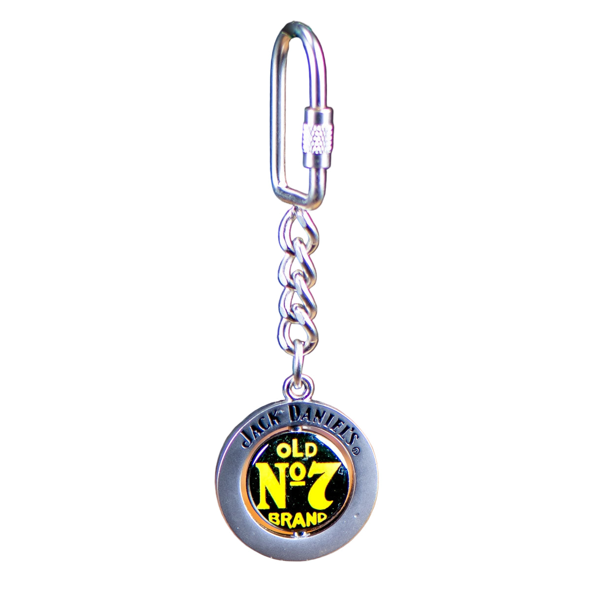 Vintage Jack Daniel's Old No.7 Keychain | NashvilleSouvenirs.com