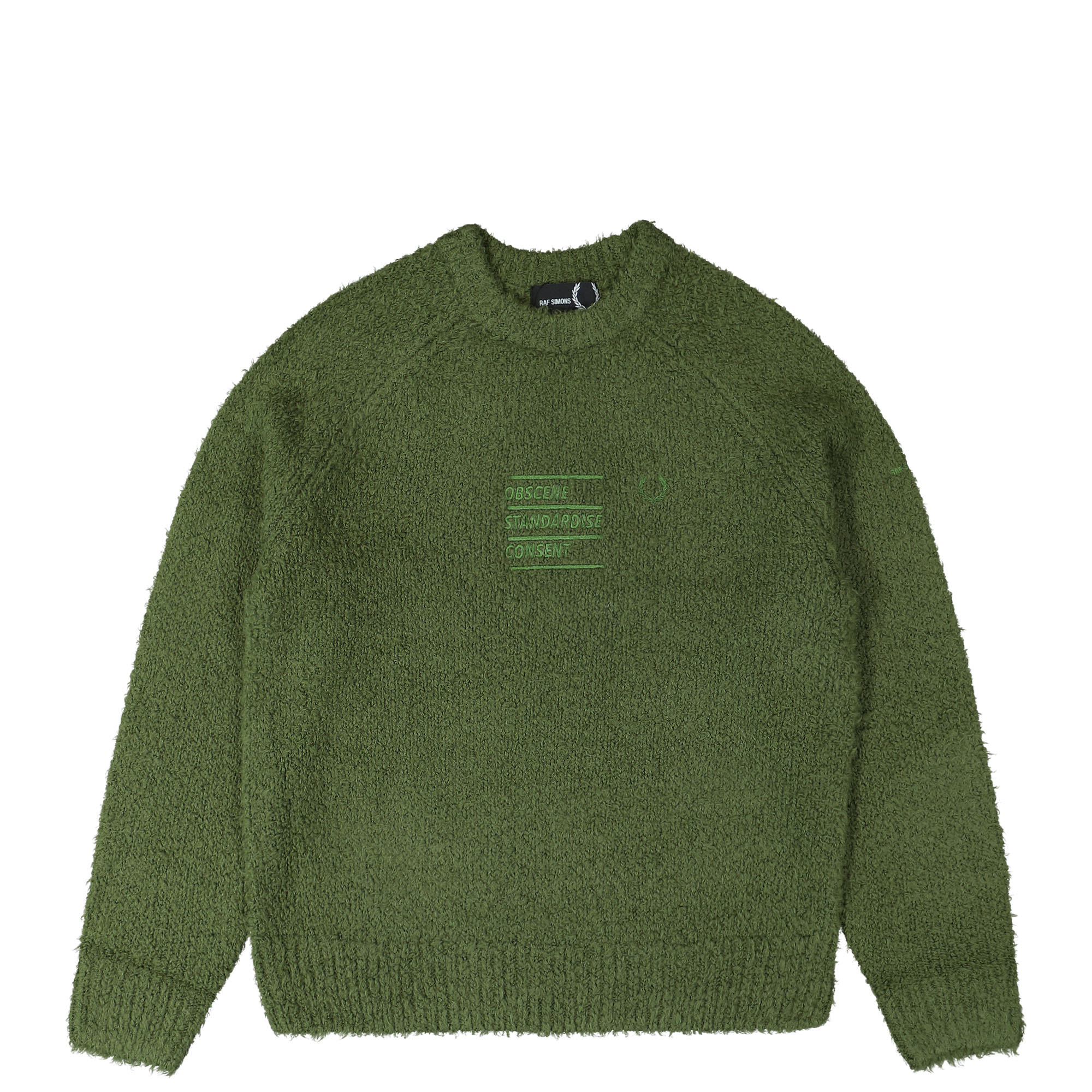 Fred Perry Raf Simons X Fred Perry Fluffy Knit Jumper SK6518-M26