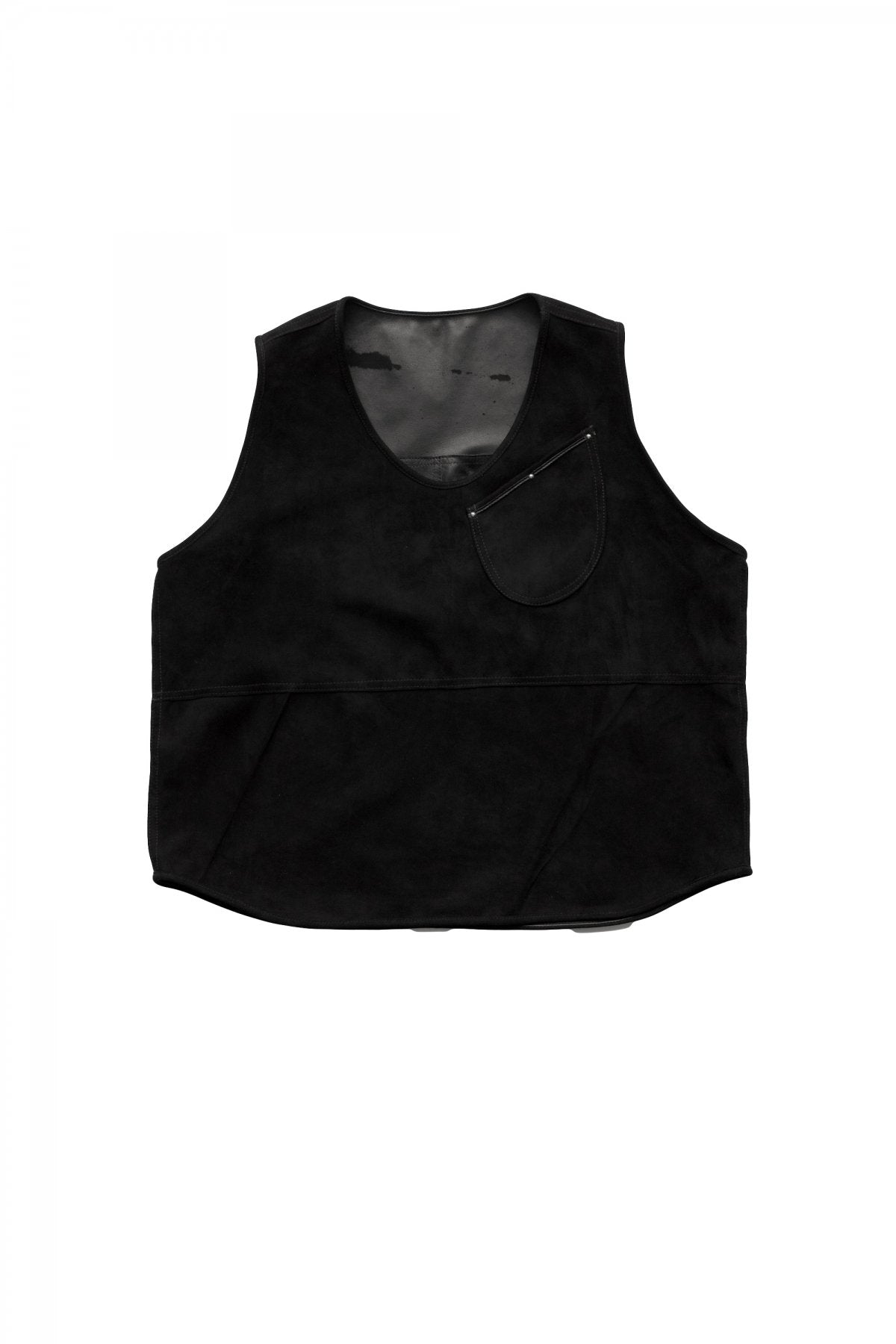 Porter Classic - SHEEP SUEDE VEST - BLACK – PHAETON