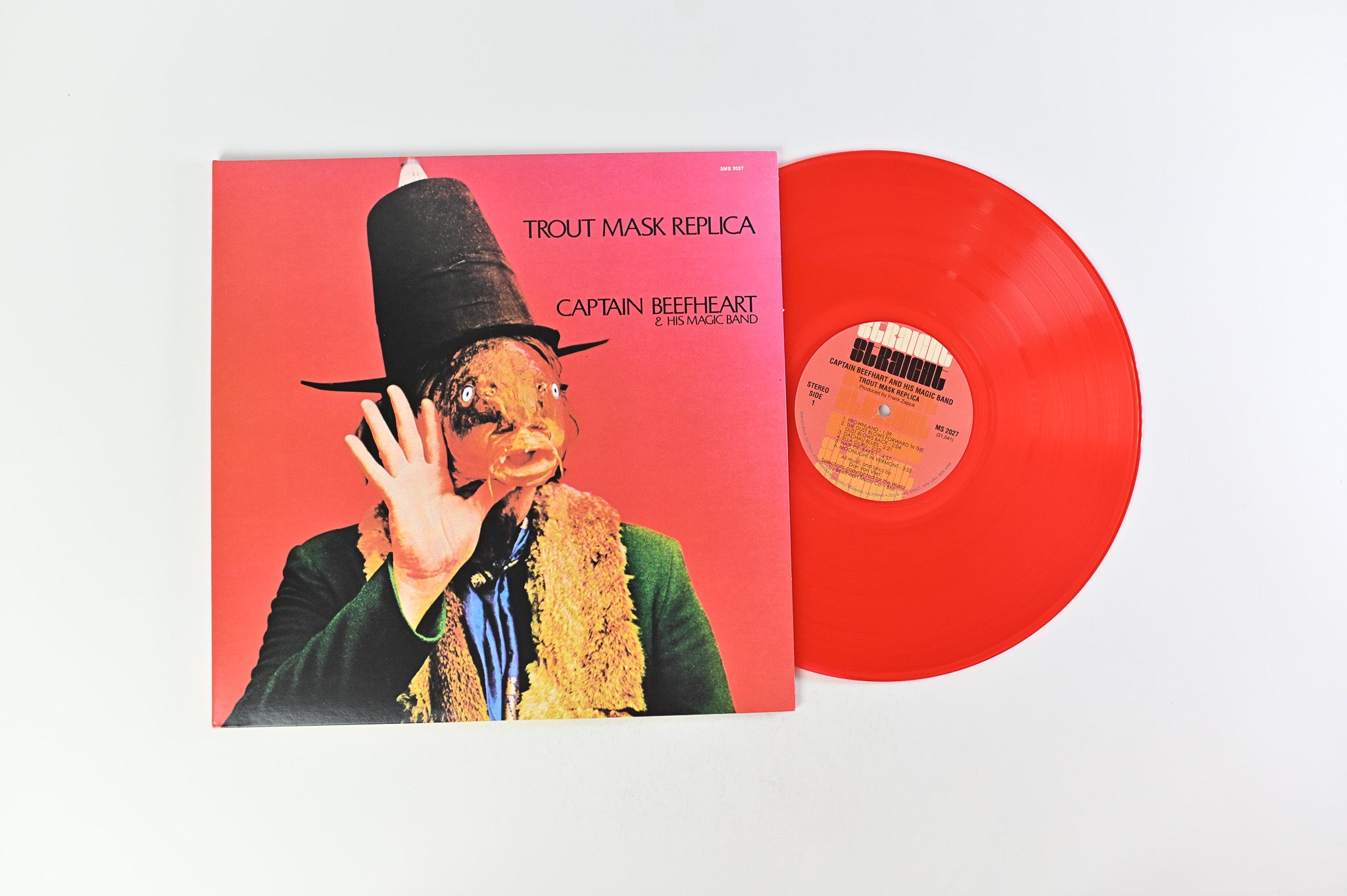Captain Beefheart - Trout Mask Replica on Rhino Ltd Red Translucent Re