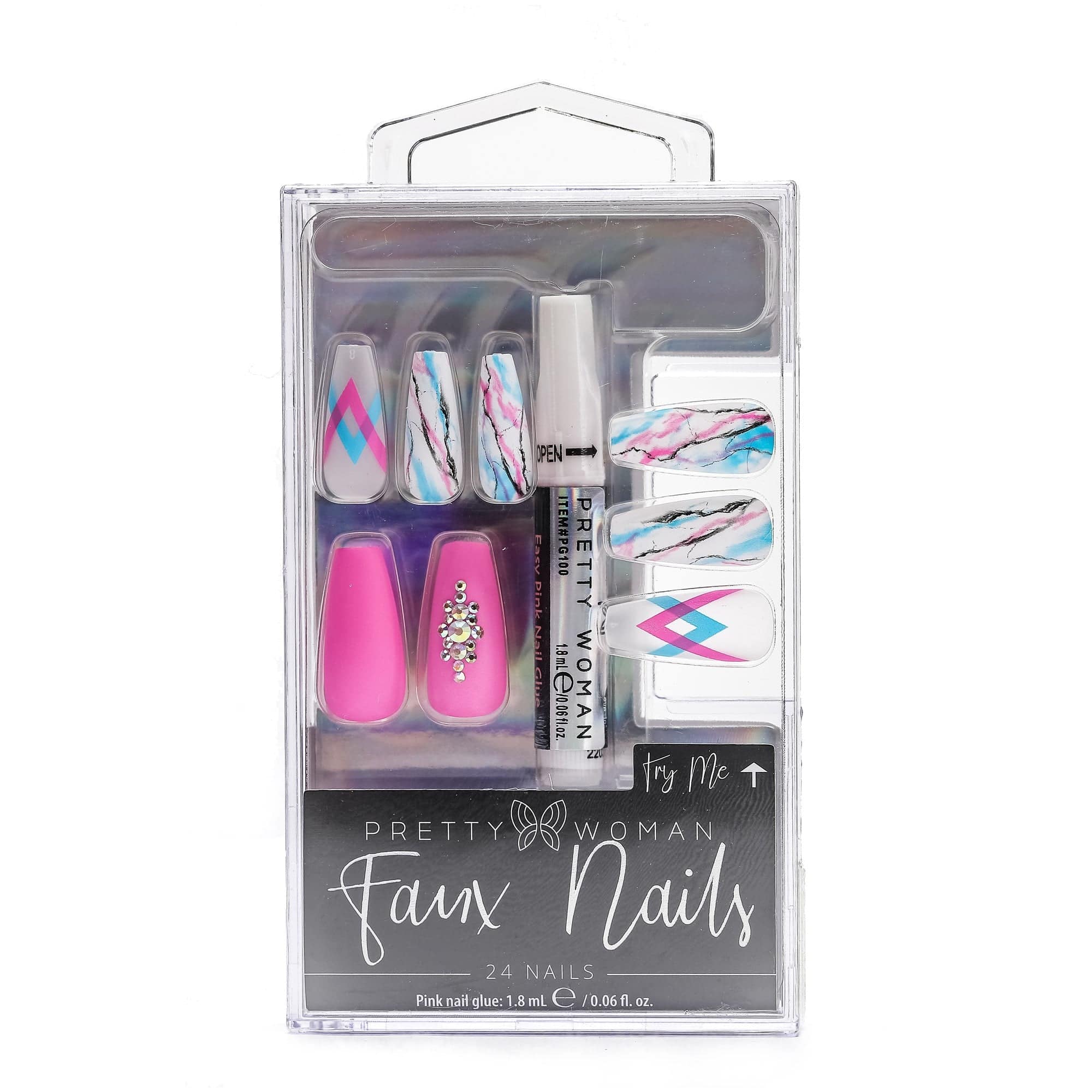 Press On Nails MNVJN349 – Pretty Woman NYC