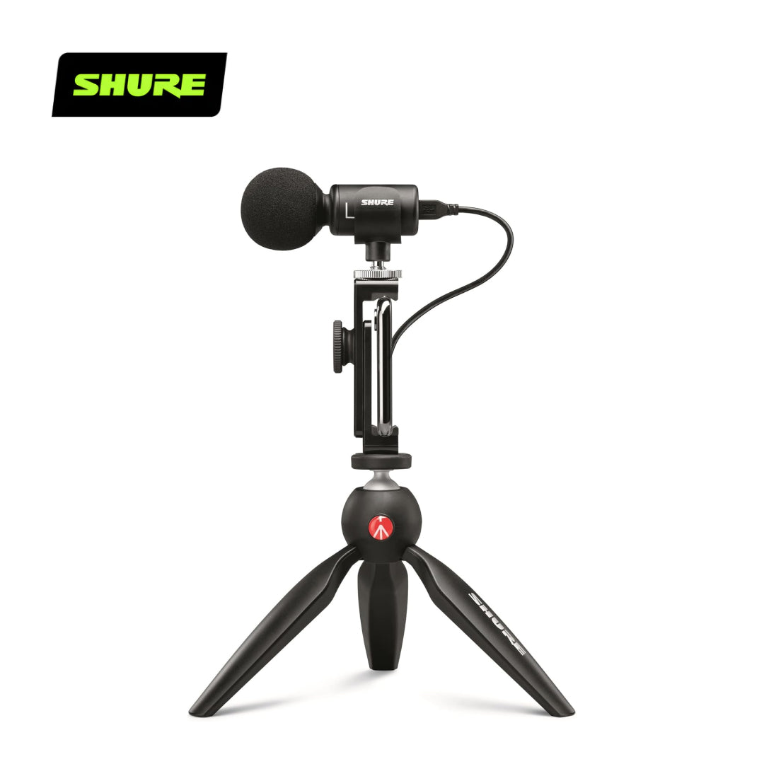 Shure MOTIV MV88+ Video Kit - Digital Stereo Condenser Microphone