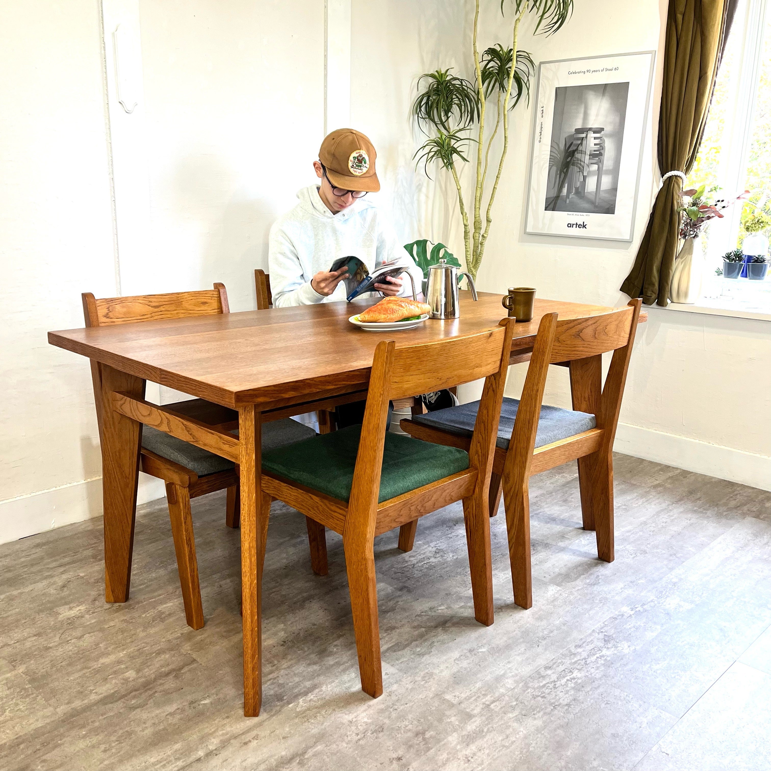 ウニコ / unico コルソ / CORSO ダイニング5点セット テーブル チェア