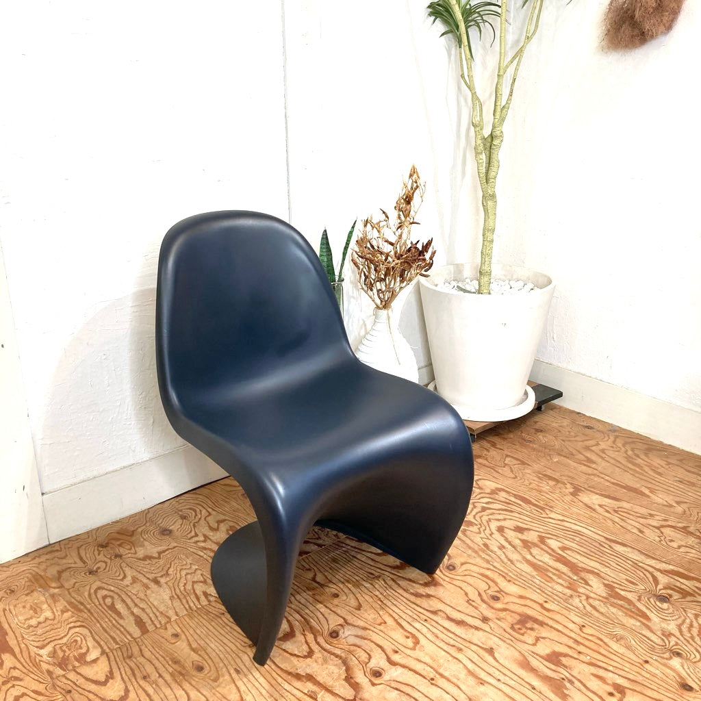 ヴィトラ / Vitra Panton Chair パントンチェア ブラック 中古 名作
