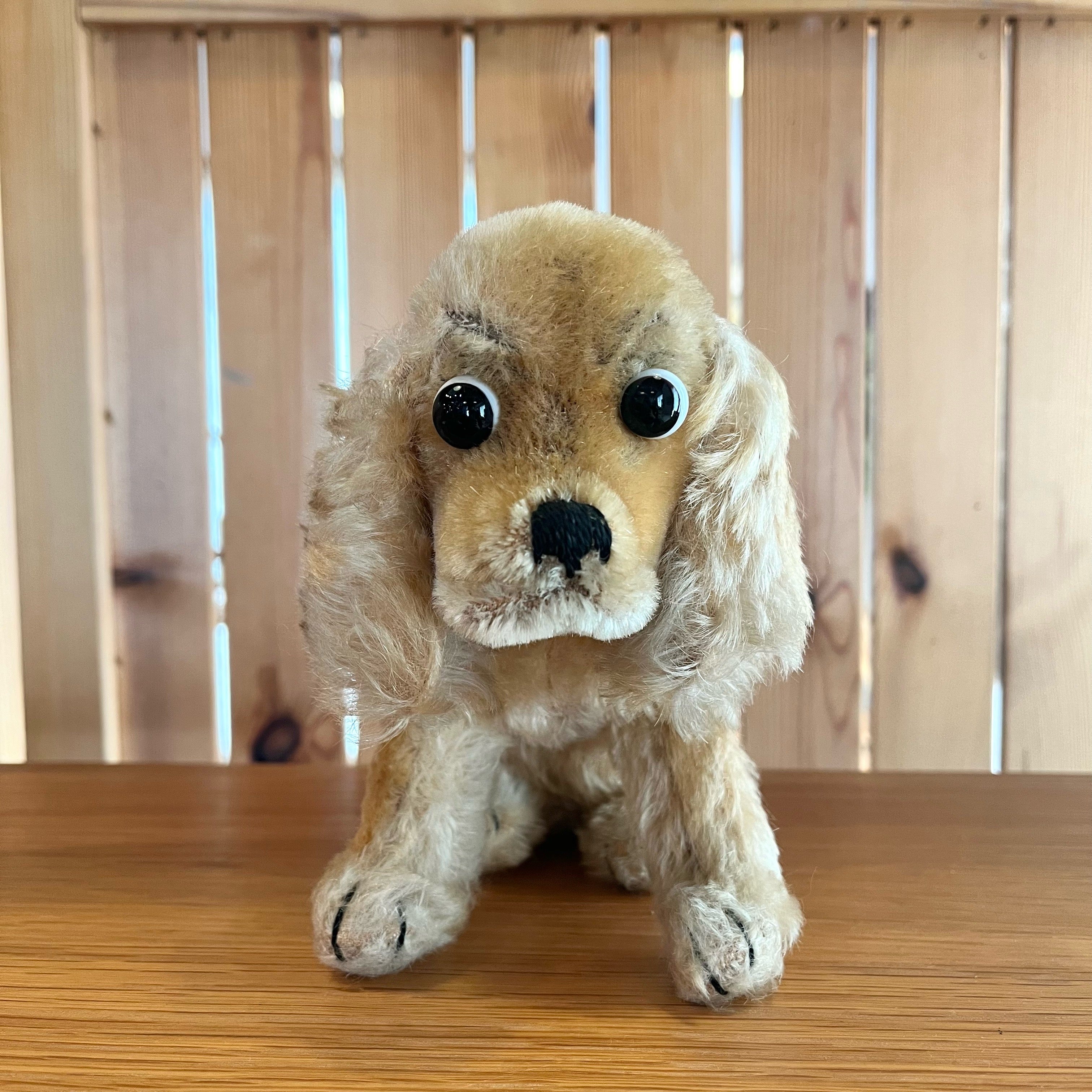 シュタイフ / Steiff 見つめる スパニエル ぬいぐるみ ドイツ