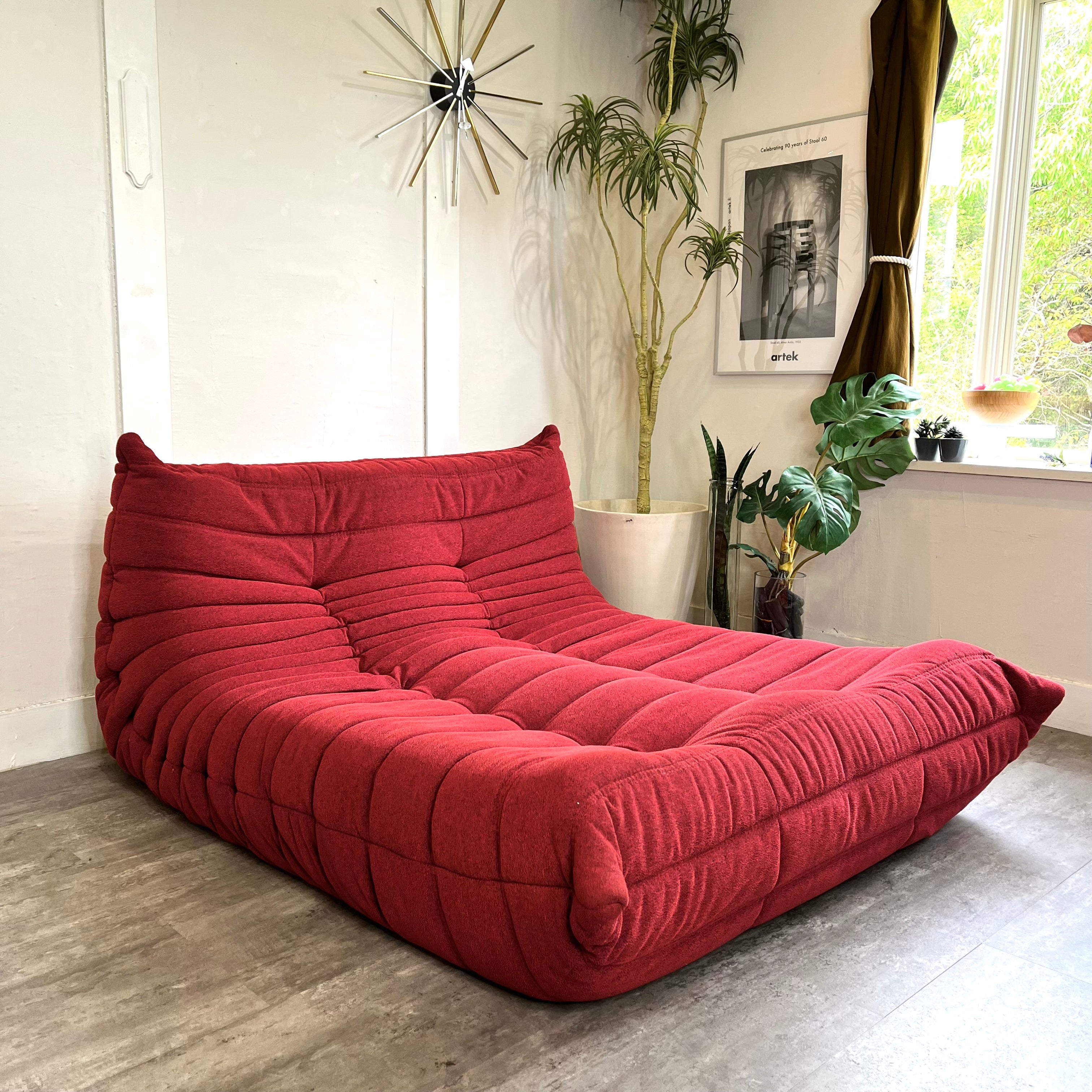 リーン・ロゼ / ligne roset トーゴ / Togoラウンジソファ 2P 寛ぎ