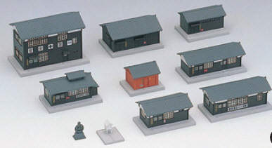 鉄道模型専門店 【機関区施設セット（ストラクチャー） 】Nゲージ