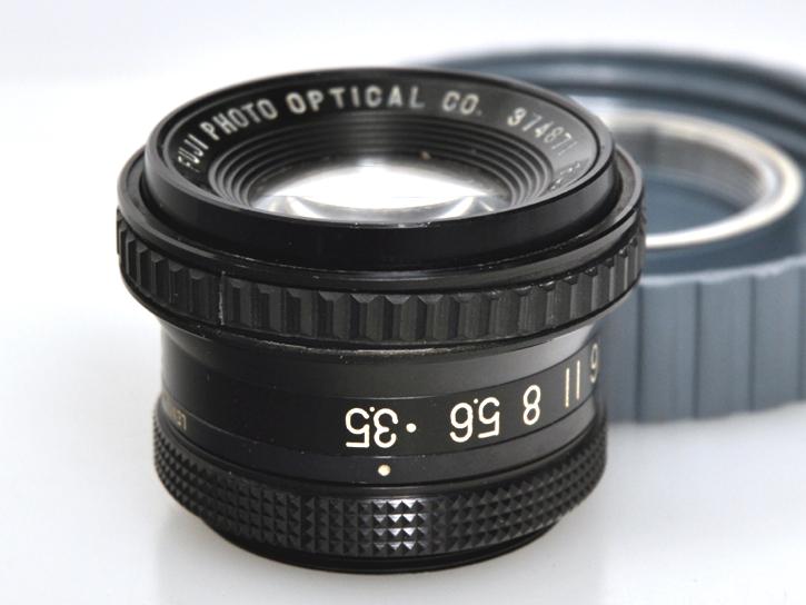 フジフィルム FUJINON-E 50mm F3.5 サイトウカメラ：カメラファン
