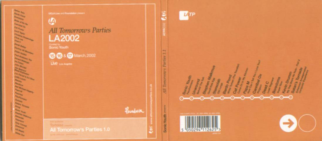 SONICYOUTH.COM DISCOGRAPHY - COMPILATION: ALL TOMORROW'S PARTIES 1.1