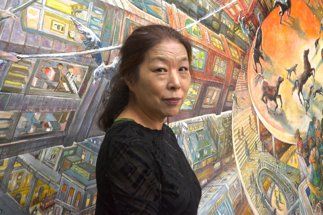 遠藤彰子さん、大作に表れる精神世界／武蔵美教授で後身育成も | 相模