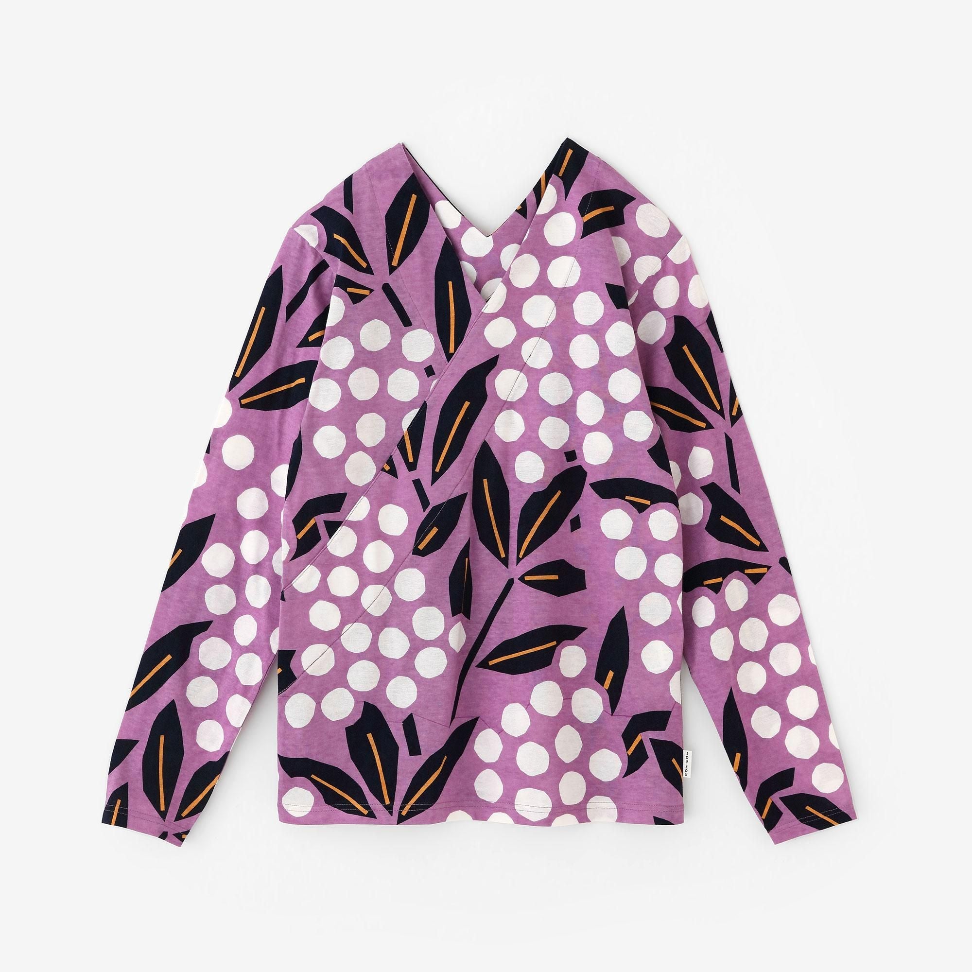 抜衿ジバン 十分丈／南天竹（なんてんちく）