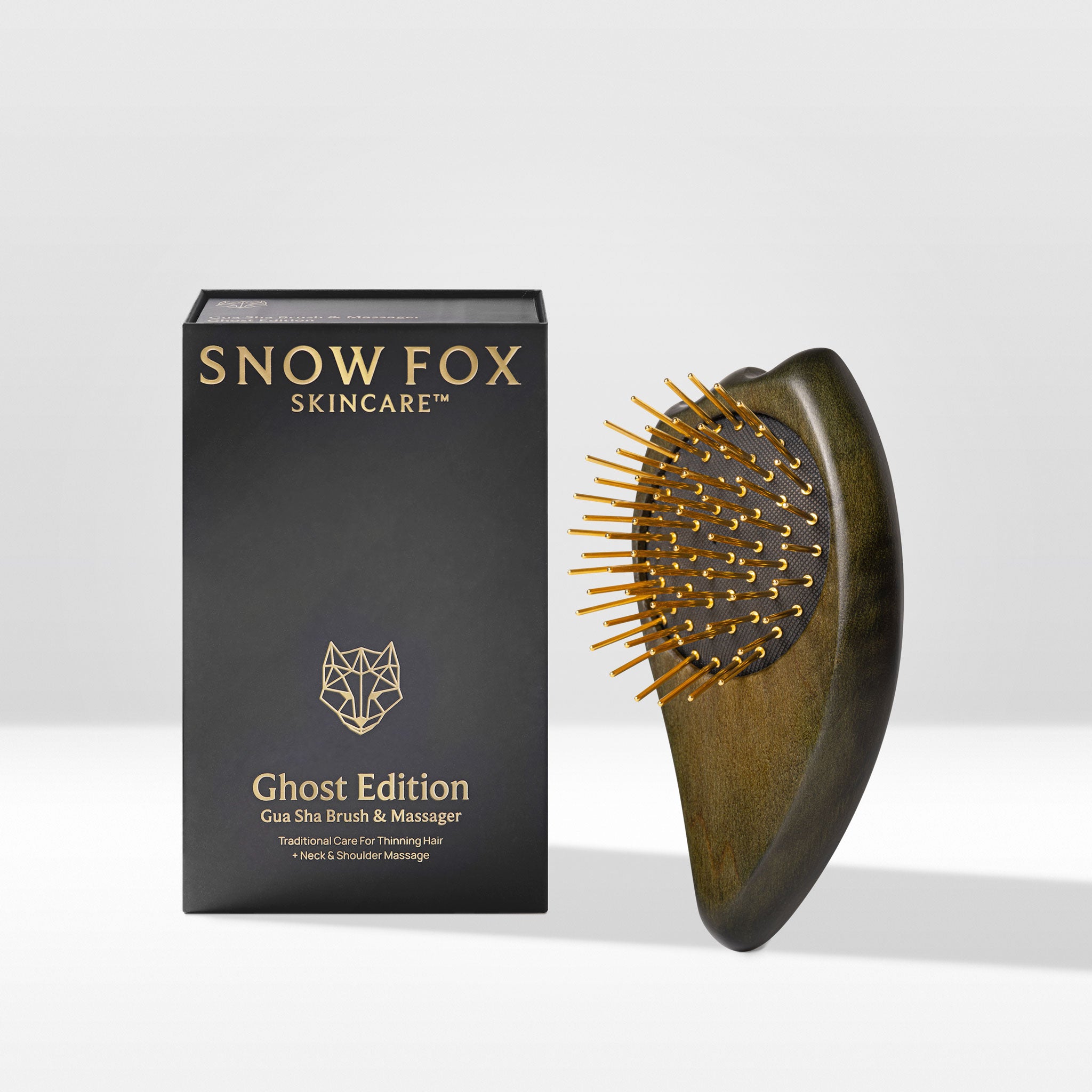 新品未使用 FOX GUA SHA ヘア＆スカルプブラシ SNOW FOX GUA SHA HAIR