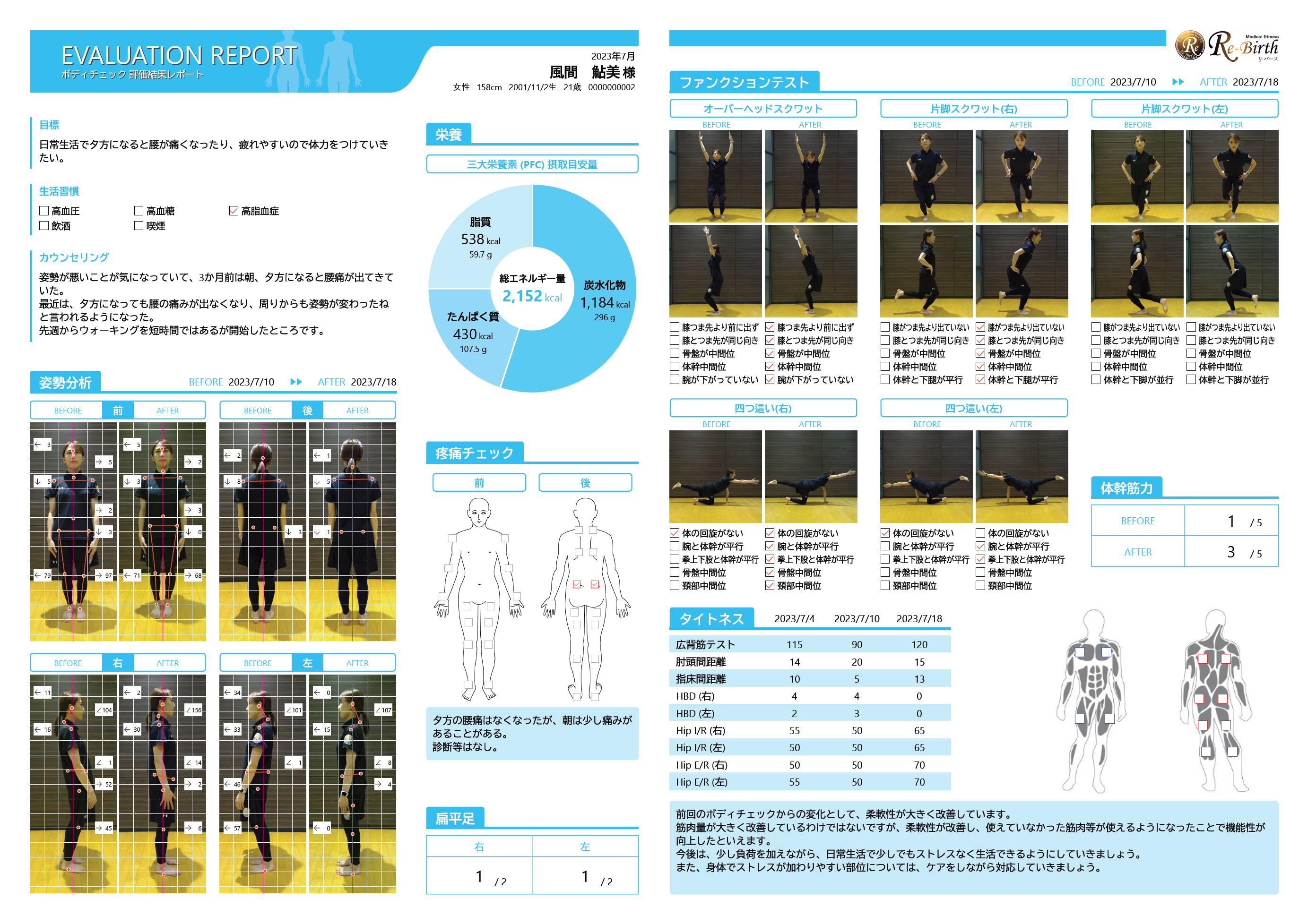 ボディチェックシステム 姿勢分析アプリ｜パッケージソフト｜サービス