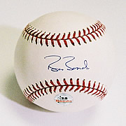 バリーボンズ直筆サイン入りボール＆ボールケース