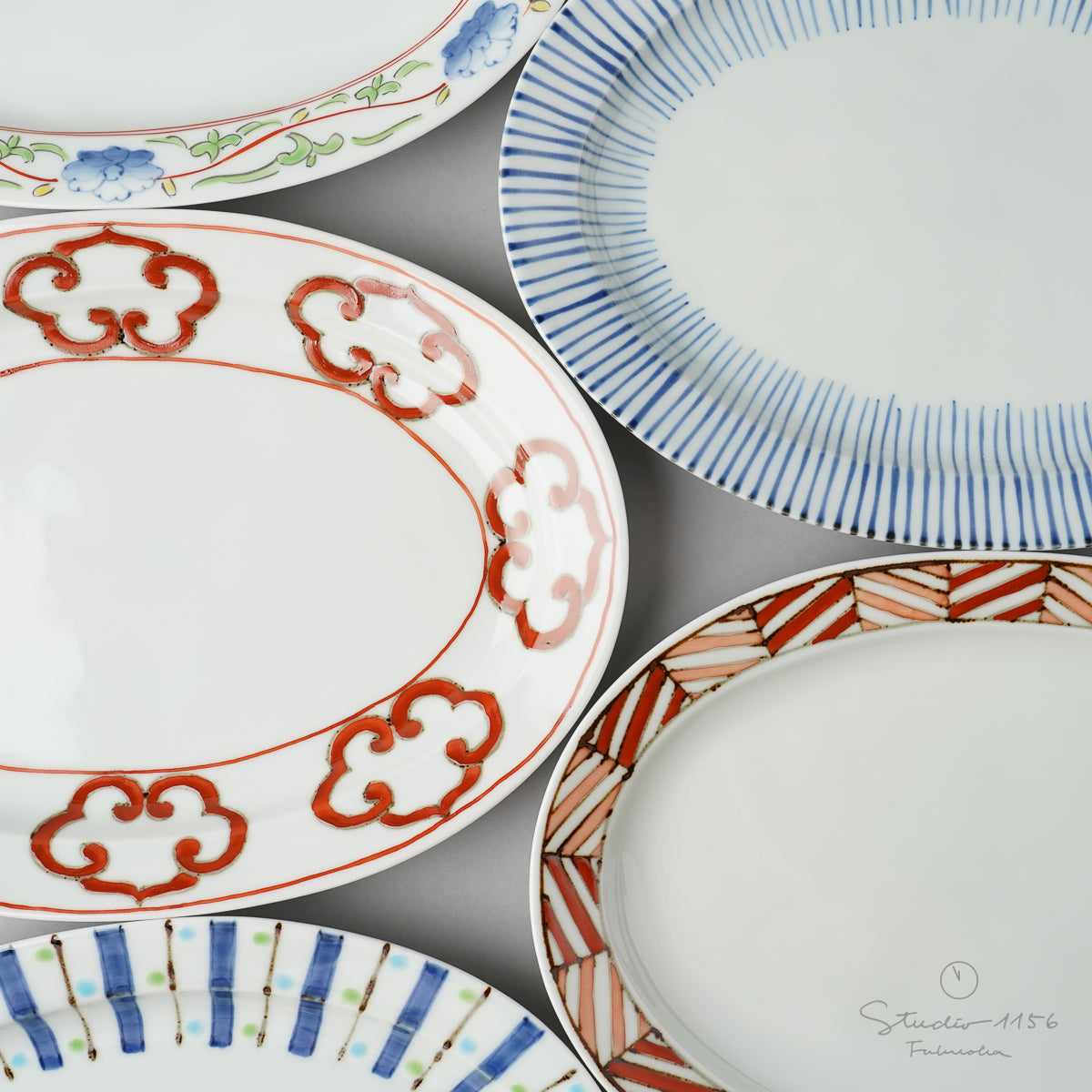 有田焼 オーバルプレート w/ Rim 27cm そうた窯の通販｜Studio1156